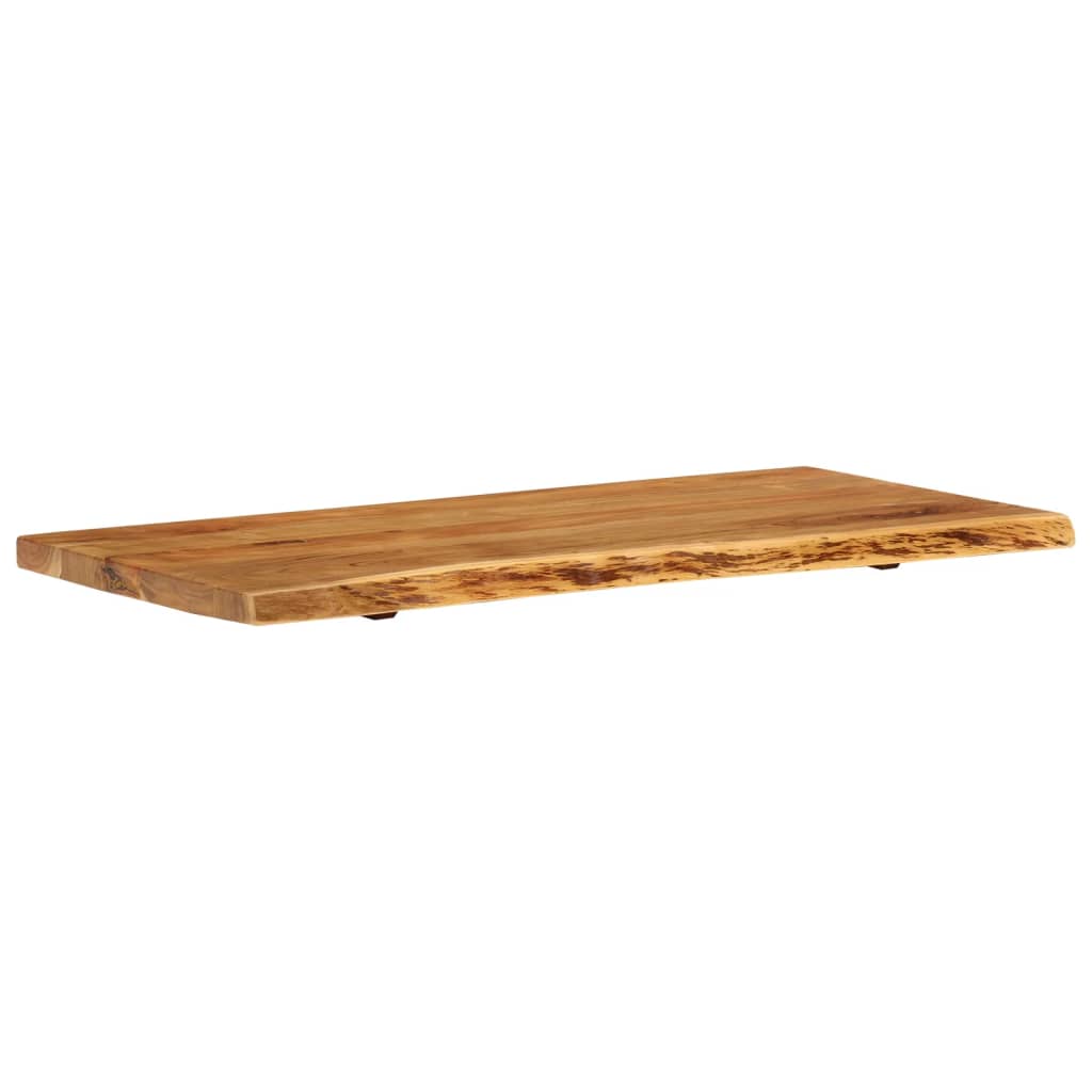 Wastafelblad 114x52x4 cm massief acaciahout is nu te koop bij PeponiXL, paradijselijk wonen!
