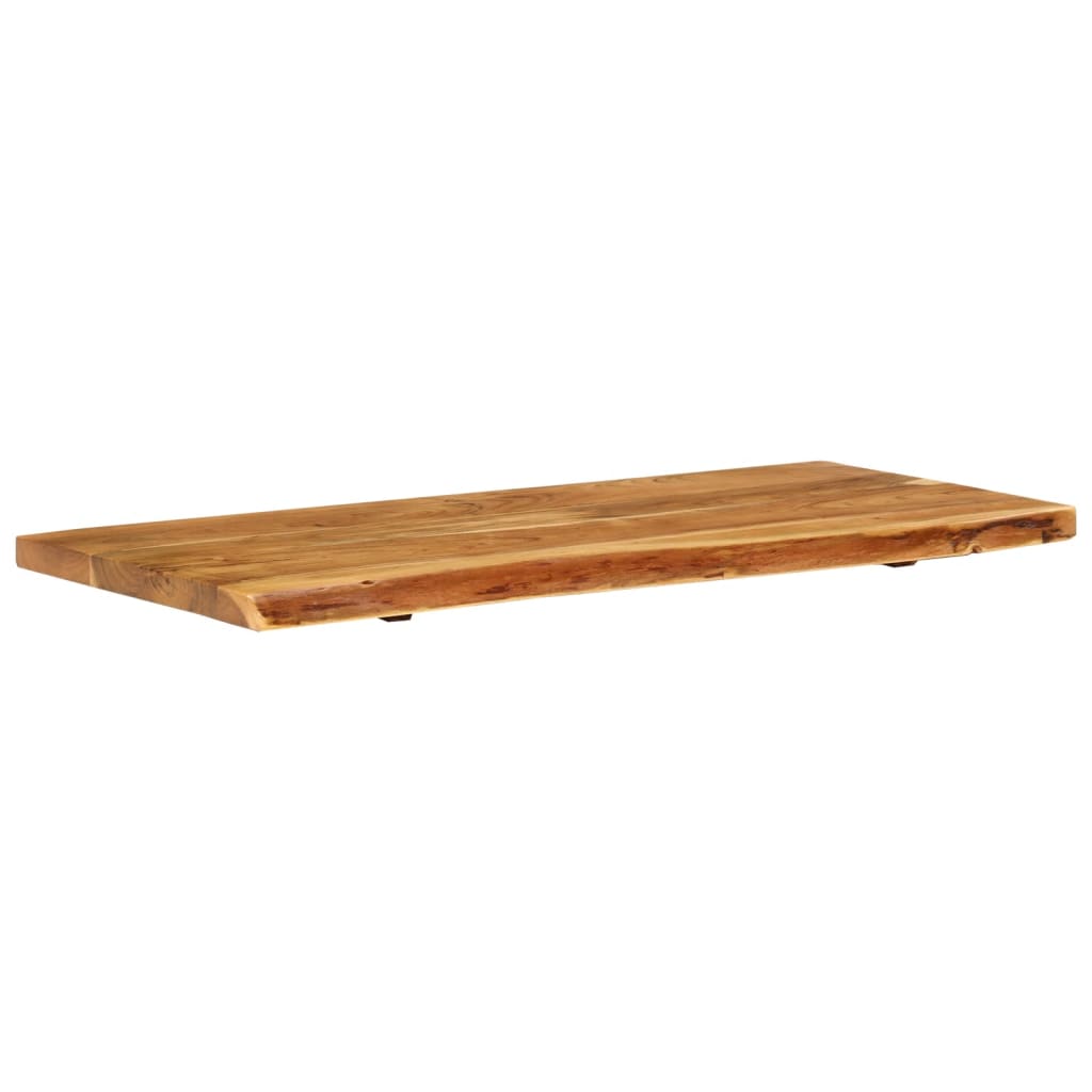 Wastafelblad 114x52x4 cm massief acaciahout is nu te koop bij PeponiXL, paradijselijk wonen!