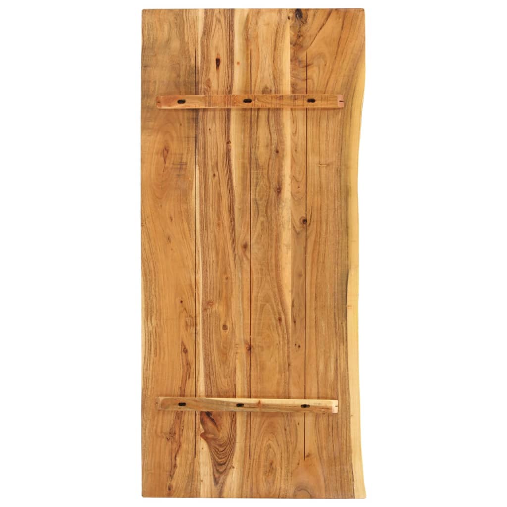 Wastafelblad 140x52x2,5 cm massief acaciahout is nu te koop bij PeponiXL, paradijselijk wonen!