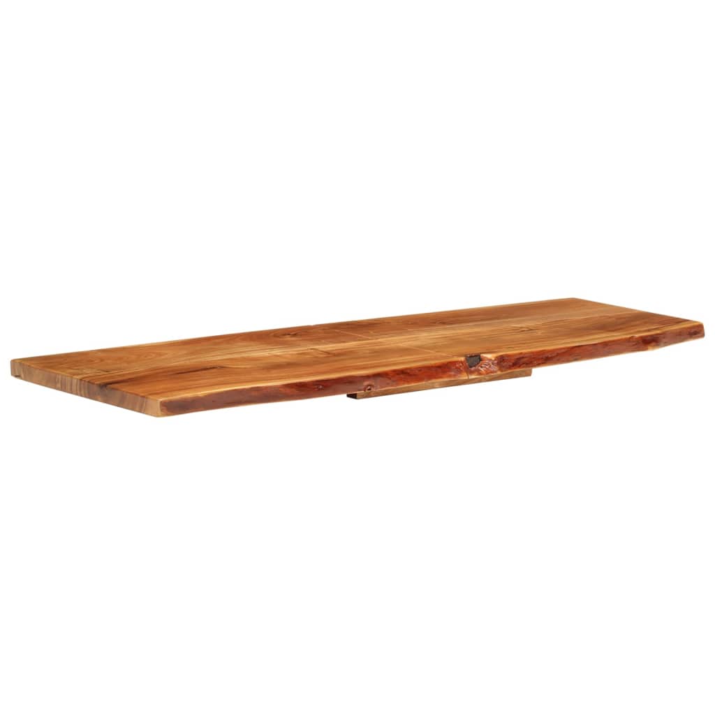 Wastafelblad 140x52x3,8 cm massief acaciahout is nu te koop bij PeponiXL, paradijselijk wonen!