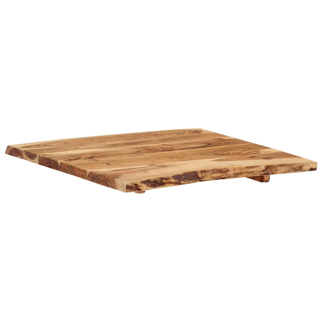 Tafelblad 58x(50-60)x2,5 cm massief acaciahout is nu te koop bij PeponiXL, paradijselijk wonen!