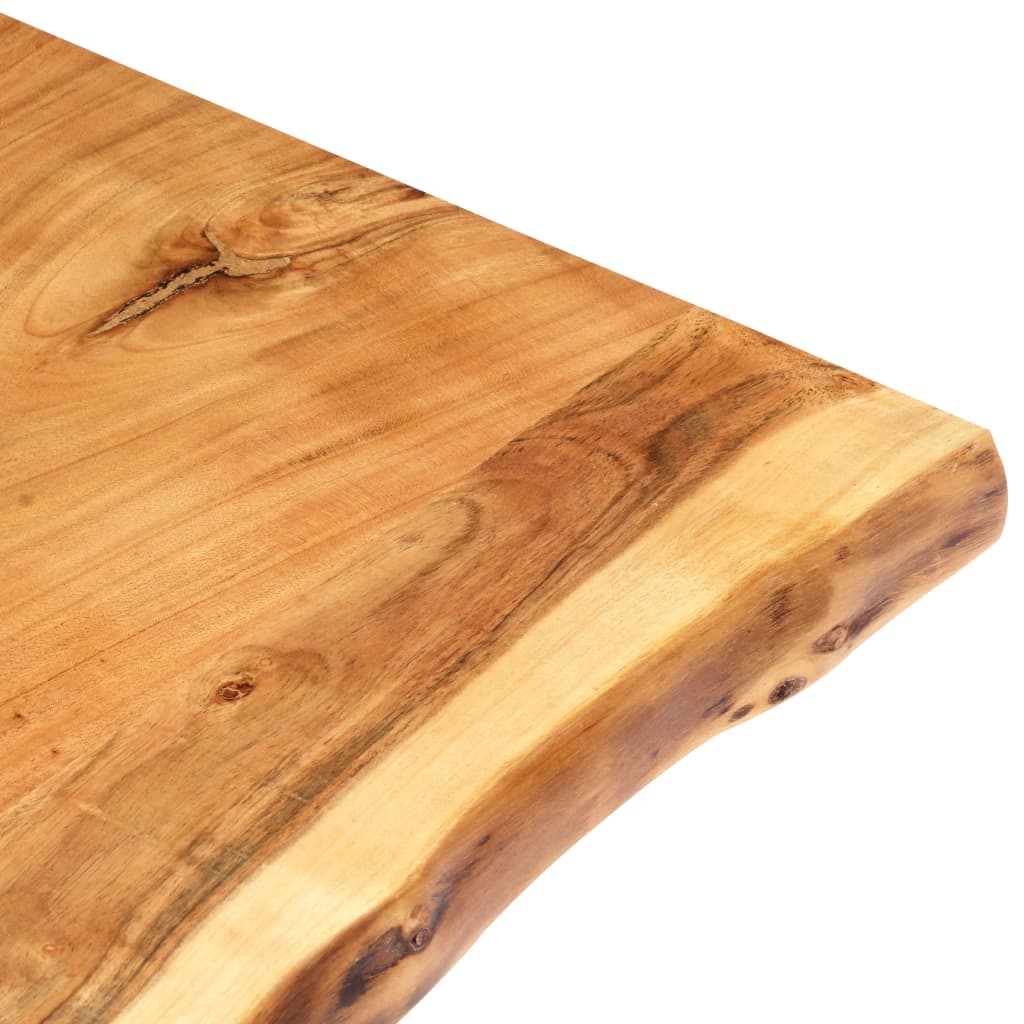 Tafelblad 80x(50-60)x2,5 cm massief acaciahout is nu te koop bij PeponiXL, paradijselijk wonen!