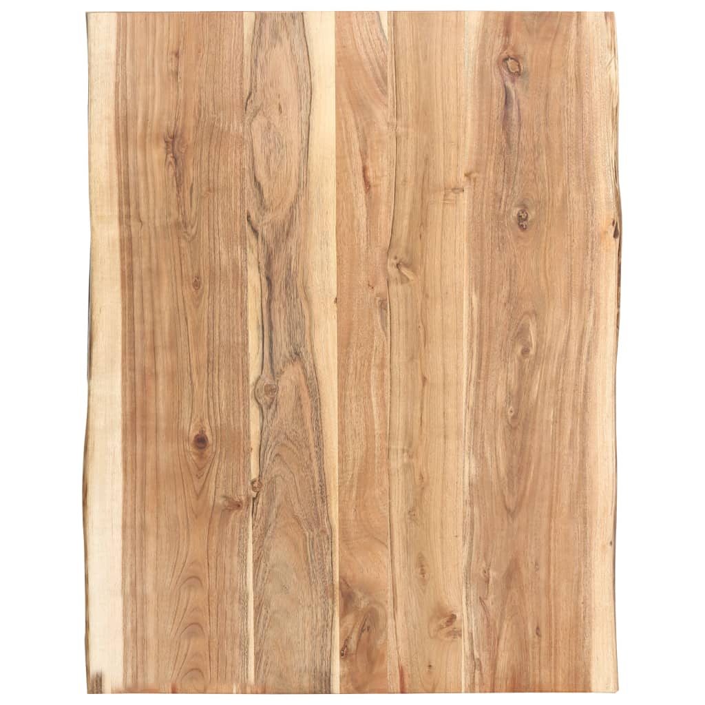 Tafelblad 80x(50-60)x3,8 cm massief acaciahout is nu te koop bij PeponiXL, paradijselijk wonen!