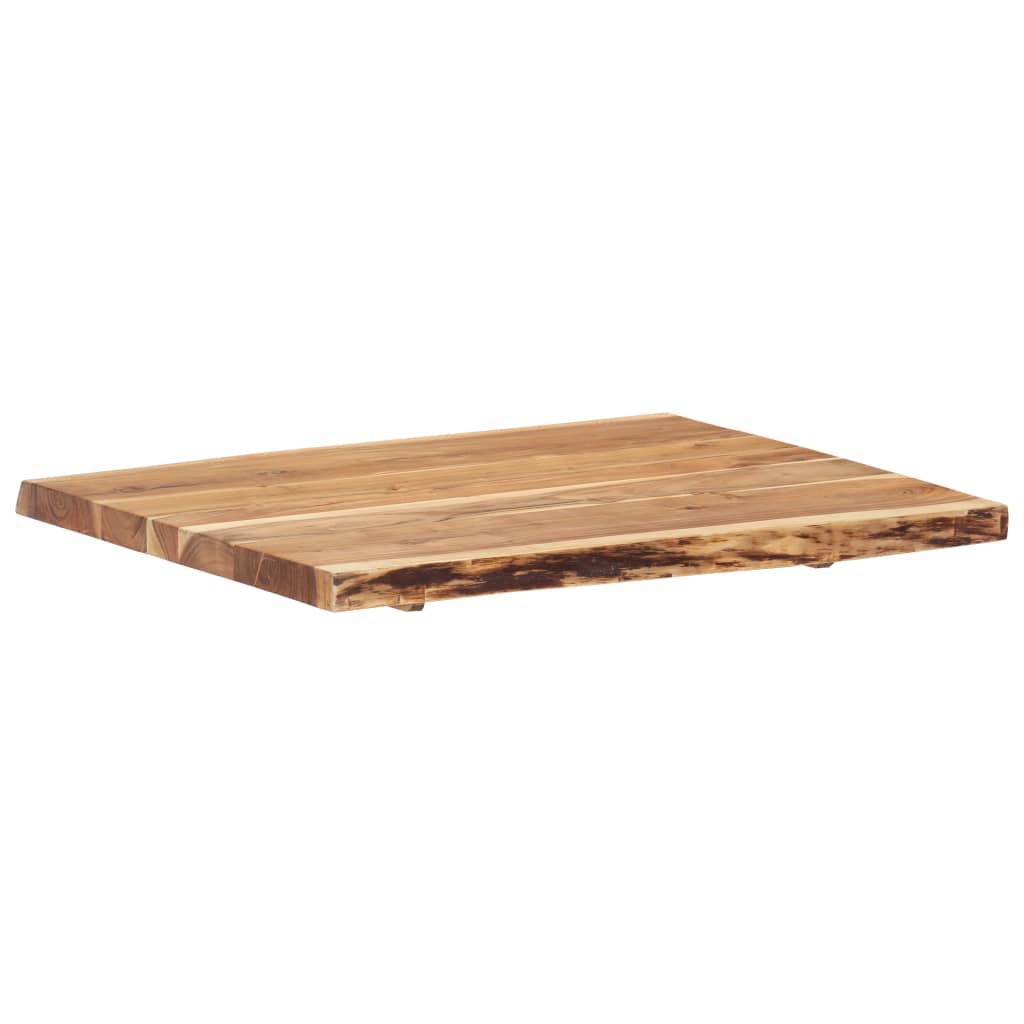 Tafelblad 80x(50-60)x3,8 cm massief acaciahout is nu te koop bij PeponiXL, paradijselijk wonen!