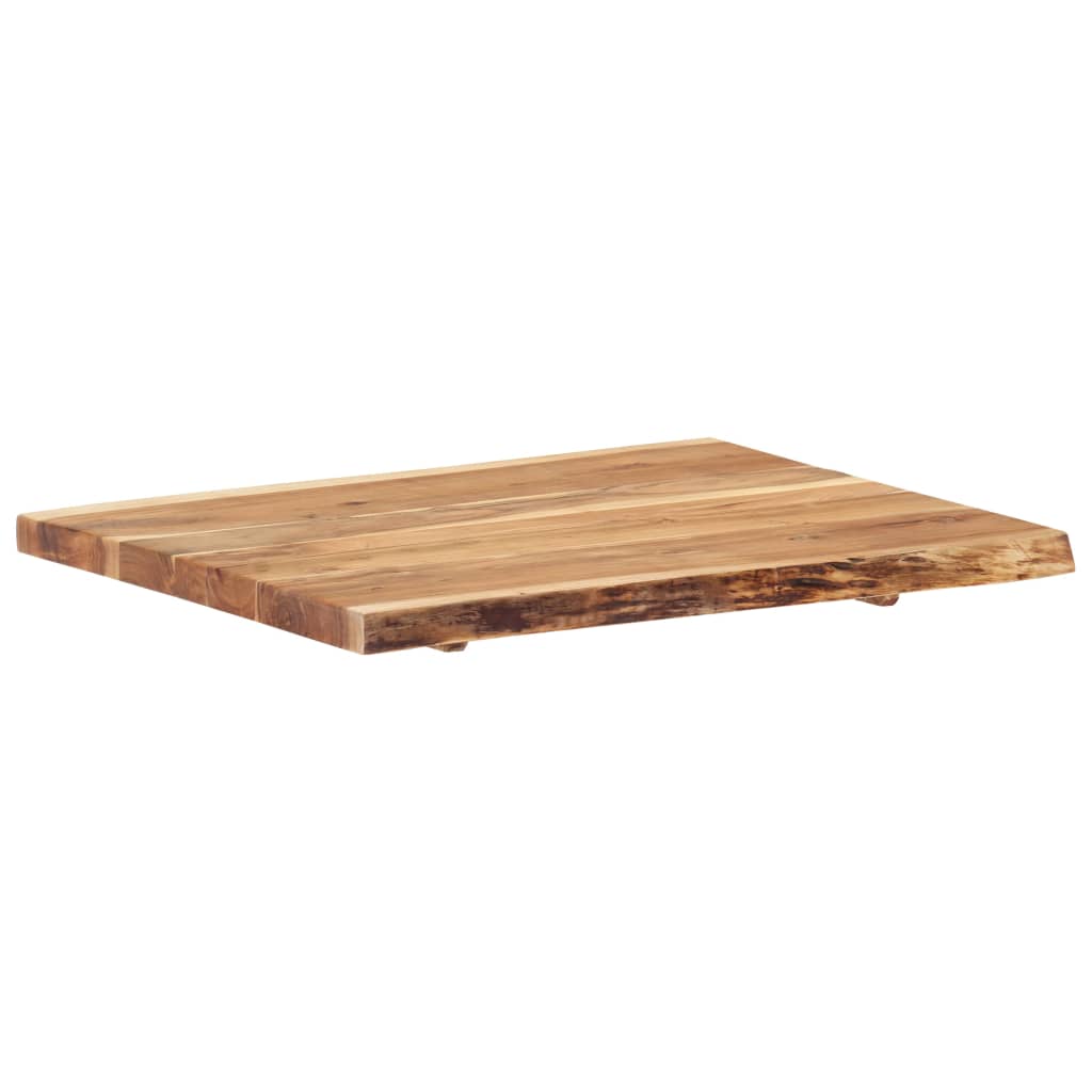 Tafelblad 80x(50-60)x3,8 cm massief acaciahout is nu te koop bij PeponiXL, paradijselijk wonen!