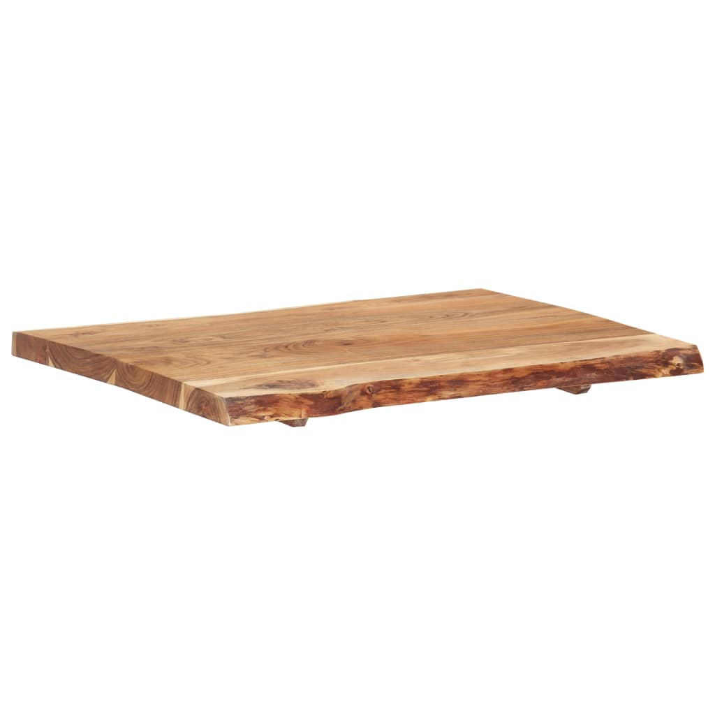 Tafelblad 80x(50-60)x3,8 cm massief acaciahout is nu te koop bij PeponiXL, paradijselijk wonen!