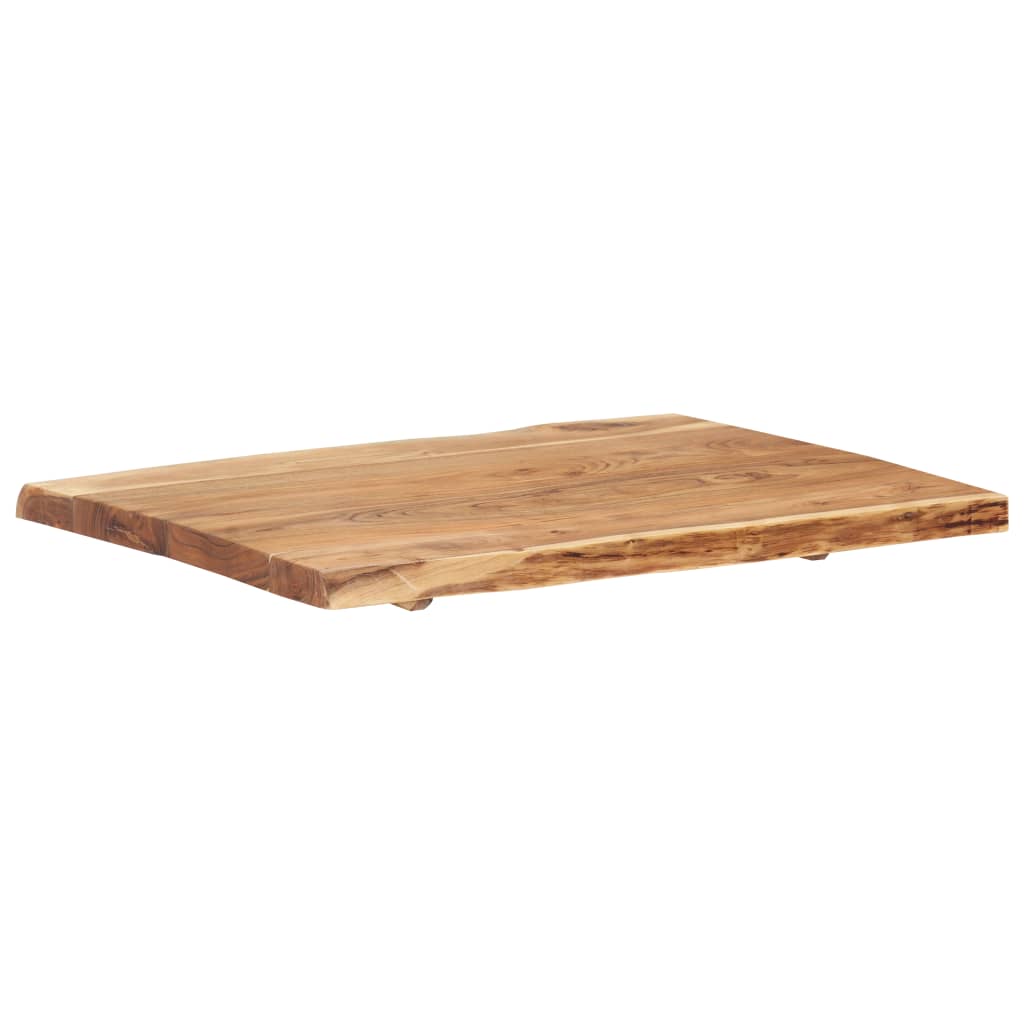 Tafelblad 80x(50-60)x3,8 cm massief acaciahout is nu te koop bij PeponiXL, paradijselijk wonen!