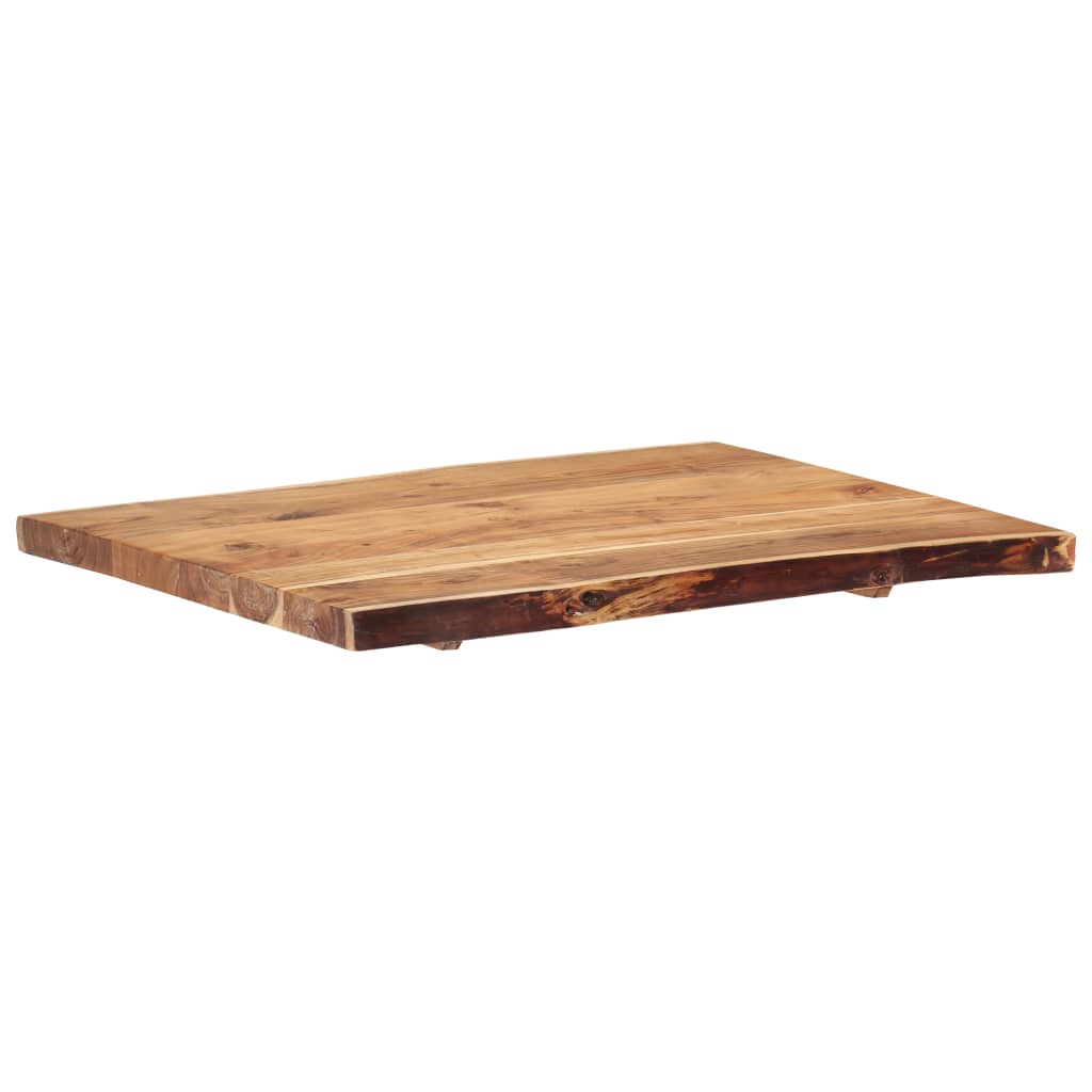 Tafelblad 80x(50-60)x3,8 cm massief acaciahout is nu te koop bij PeponiXL, paradijselijk wonen!
