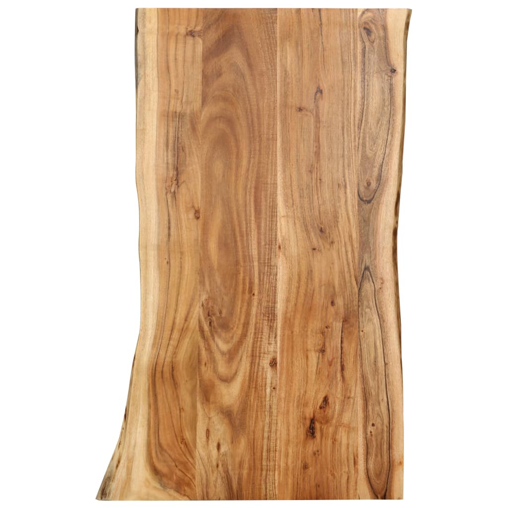 Tafelblad 100x(50-60)x2,5 cm massief acaciahout is nu te koop bij PeponiXL, paradijselijk wonen!