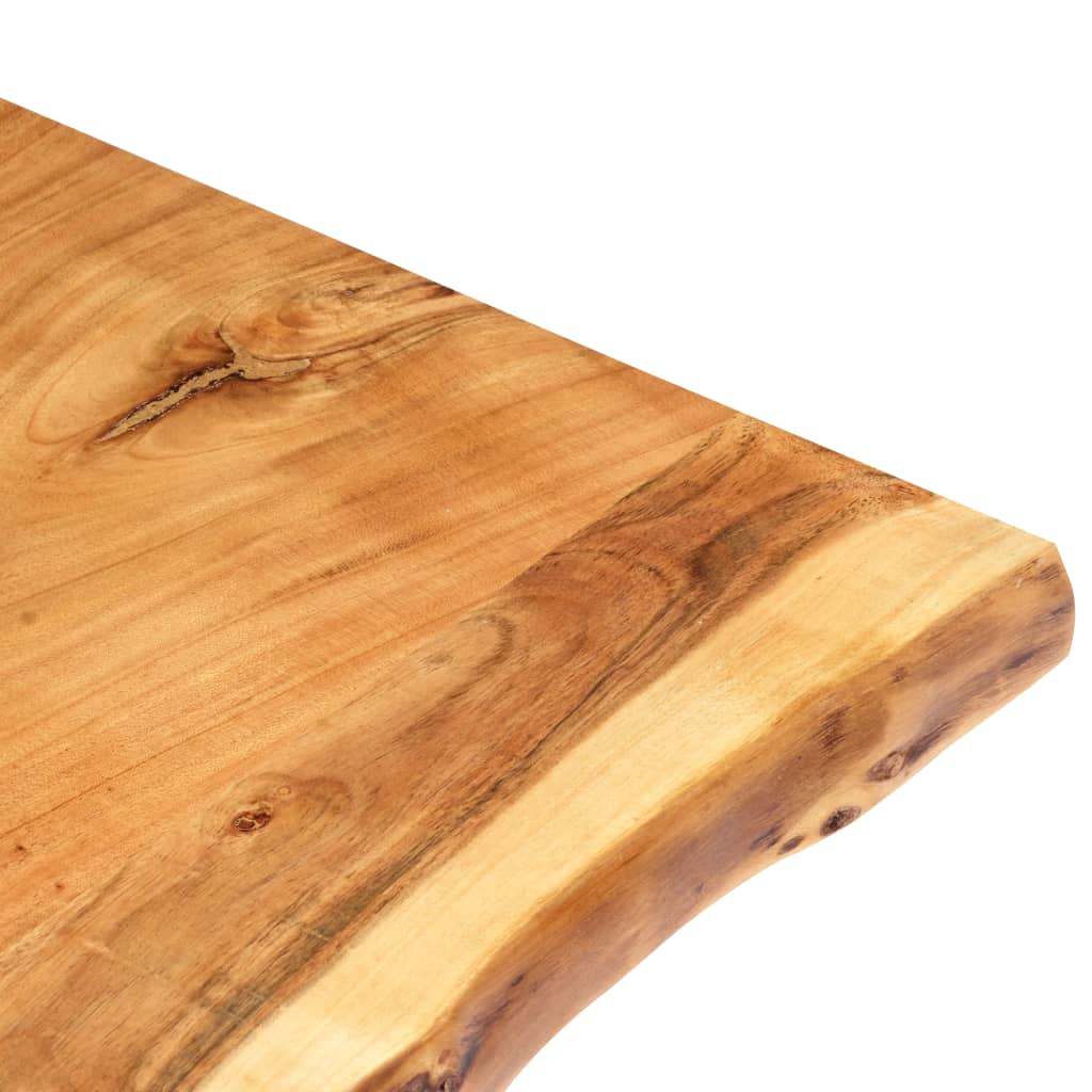 Tafelblad 100x(50-60)x2,5 cm massief acaciahout is nu te koop bij PeponiXL, paradijselijk wonen!