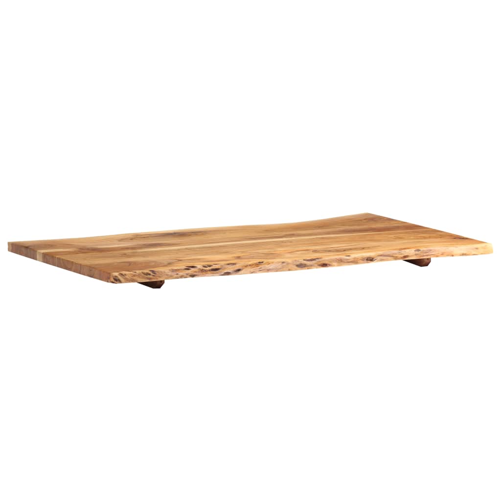 Tafelblad 100x(50-60)x2,5 cm massief acaciahout is nu te koop bij PeponiXL, paradijselijk wonen!