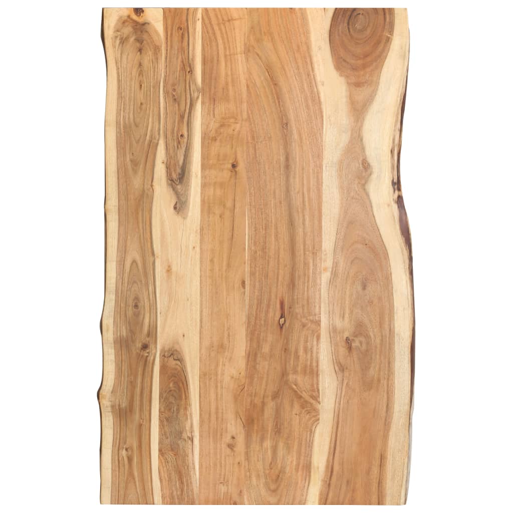 Tafelblad 100x(50-60)x3,8 cm massief acaciahout is nu te koop bij PeponiXL, paradijselijk wonen!