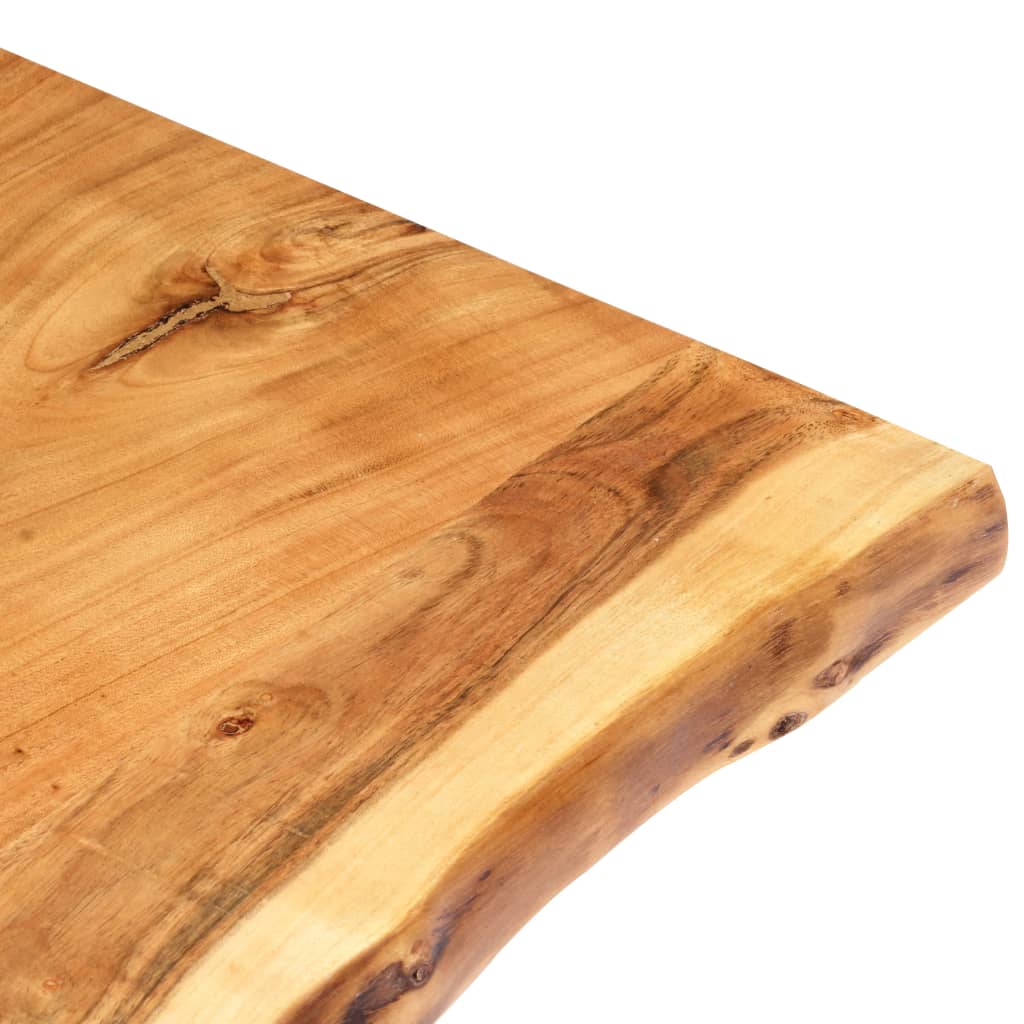 Tafelblad 100x(50-60)x3,8 cm massief acaciahout is nu te koop bij PeponiXL, paradijselijk wonen!