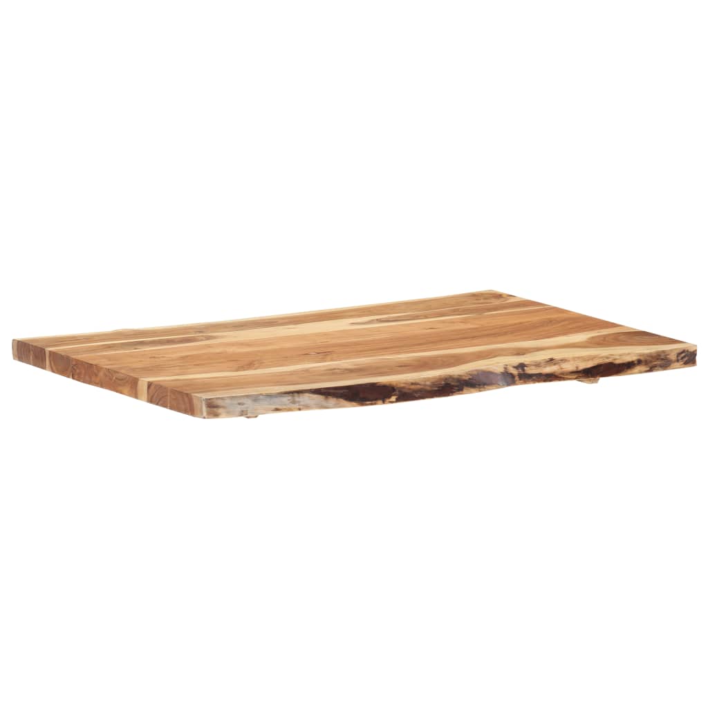 Tafelblad 100x(50-60)x3,8 cm massief acaciahout is nu te koop bij PeponiXL, paradijselijk wonen!