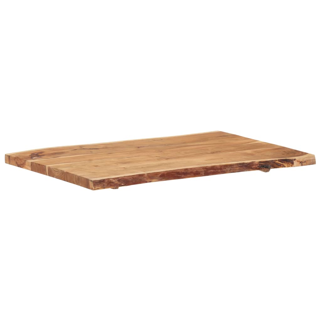 Tafelblad 100x(50-60)x3,8 cm massief acaciahout is nu te koop bij PeponiXL, paradijselijk wonen!