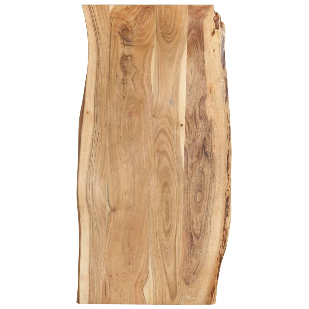 Tafelblad 118x(50-60)x2,5 cm massief acaciahout is nu te koop bij PeponiXL, paradijselijk wonen!
