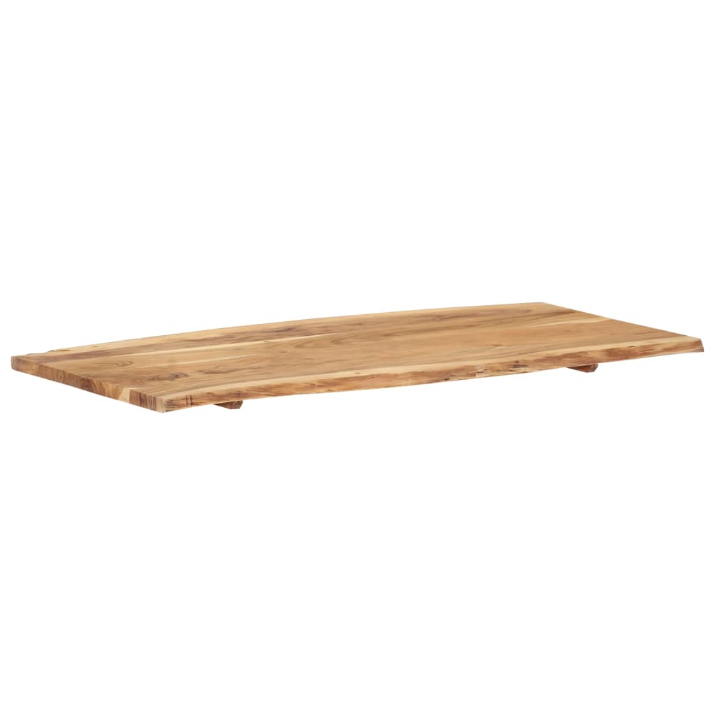Tafelblad 118x(50-60)x2,5 cm massief acaciahout is nu te koop bij PeponiXL, paradijselijk wonen!