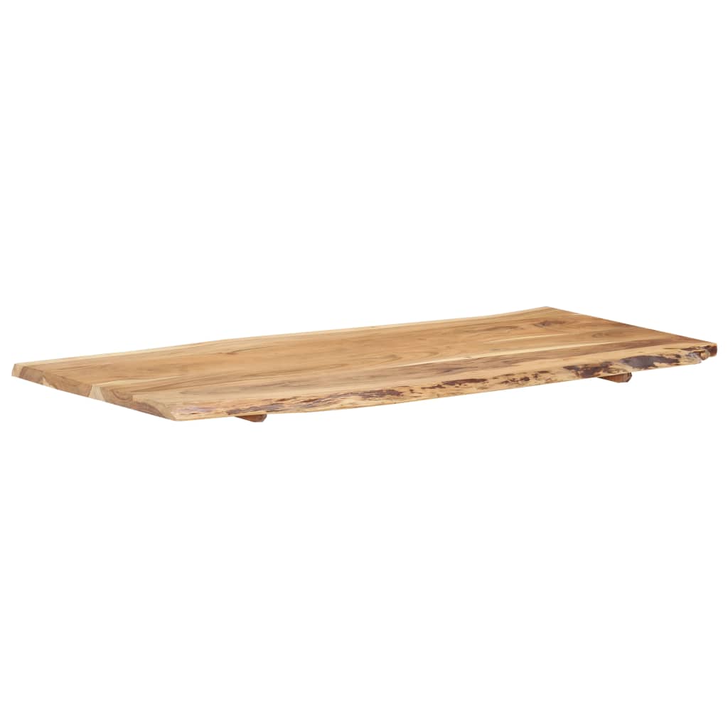 Tafelblad 118x(50-60)x2,5 cm massief acaciahout is nu te koop bij PeponiXL, paradijselijk wonen!