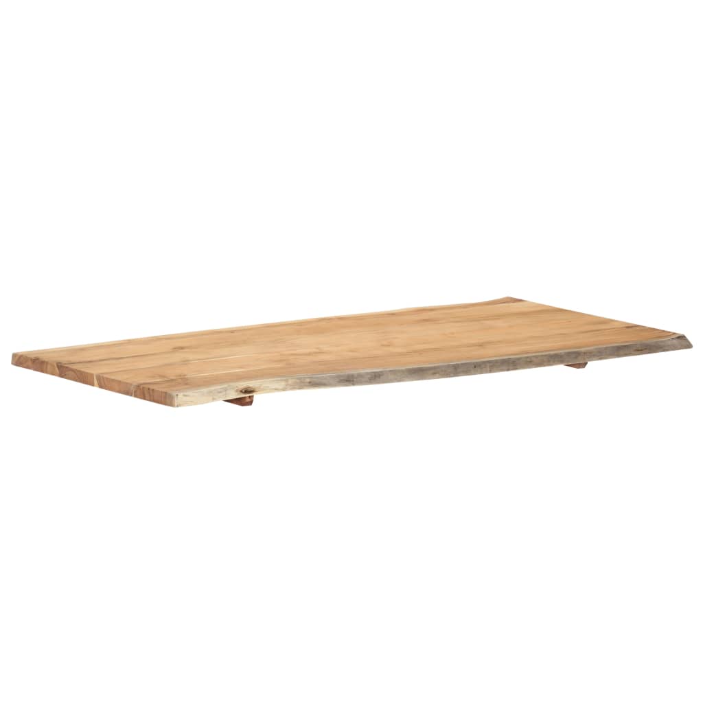 Tafelblad 118x(50-60)x2,5 cm massief acaciahout is nu te koop bij PeponiXL, paradijselijk wonen!