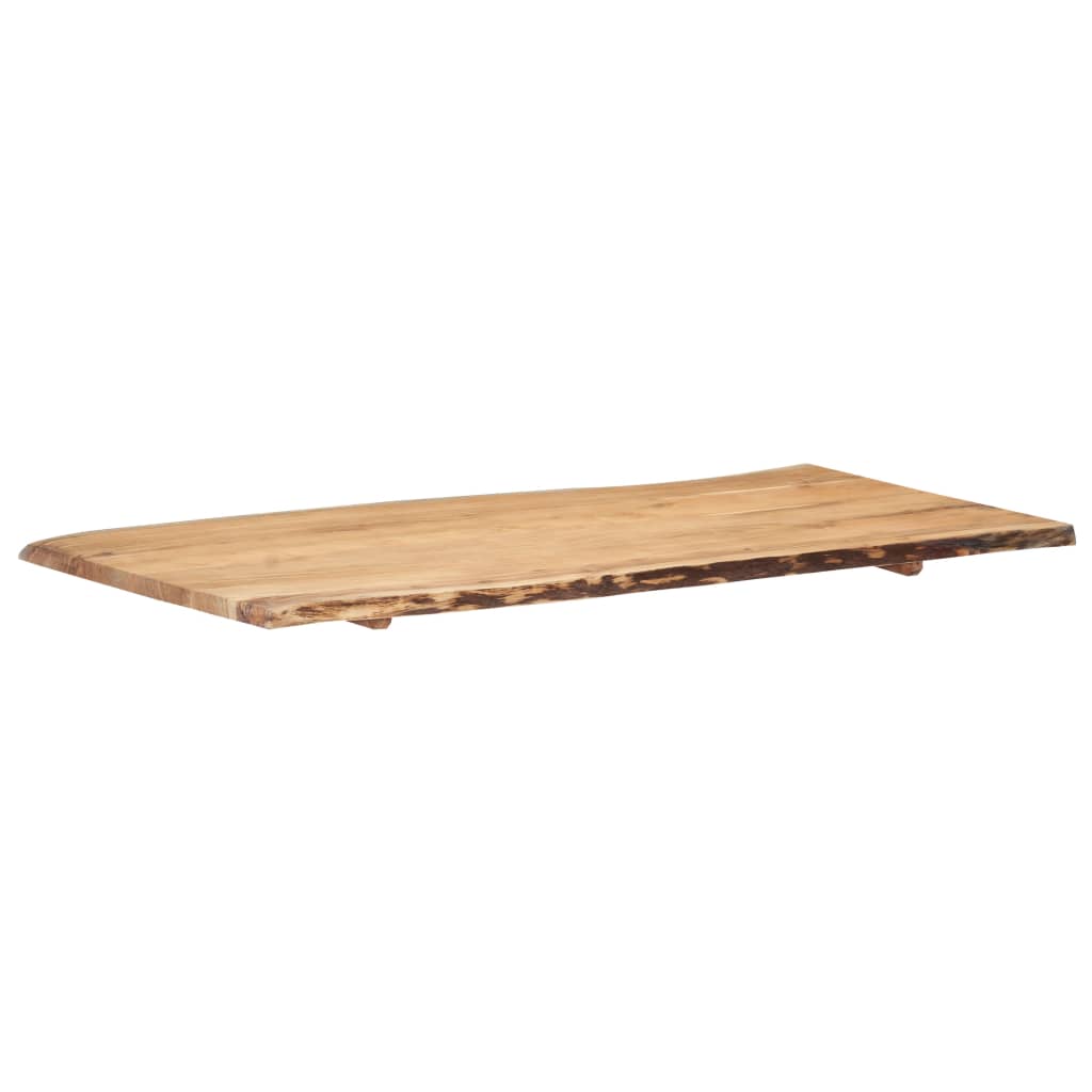 Tafelblad 118x(50-60)x2,5 cm massief acaciahout is nu te koop bij PeponiXL, paradijselijk wonen!