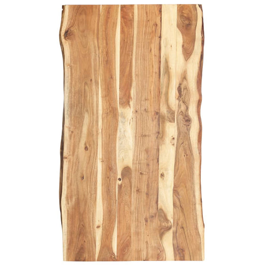 Tafelblad 118x(50-60)x3,8 cm massief acaciahout is nu te koop bij PeponiXL, paradijselijk wonen!