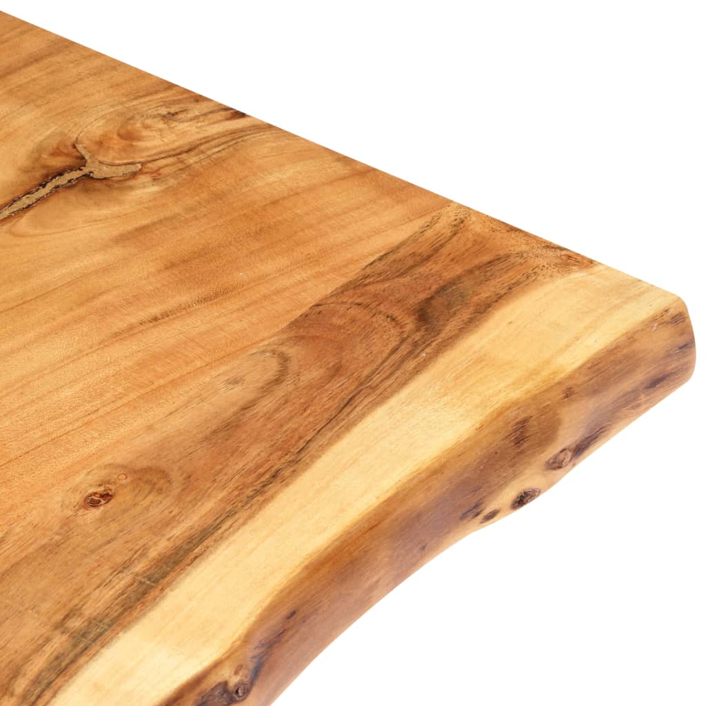 Tafelblad 118x(50-60)x3,8 cm massief acaciahout is nu te koop bij PeponiXL, paradijselijk wonen!