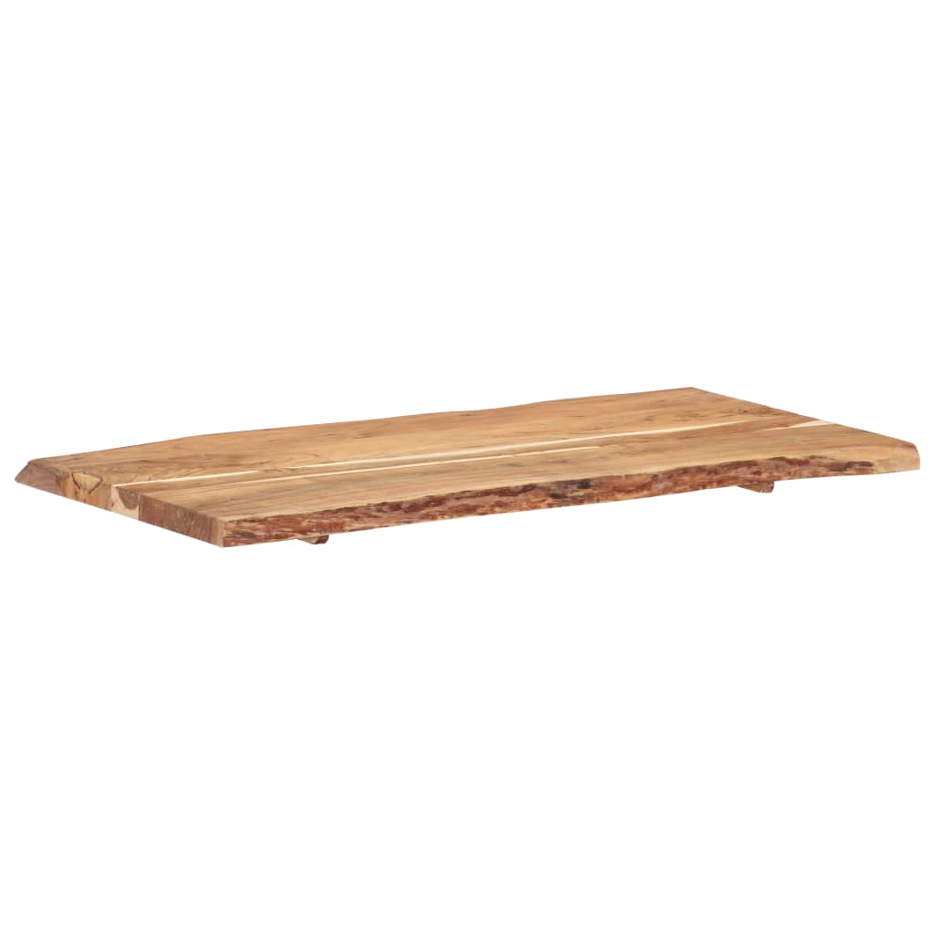 Tafelblad 118x(50-60)x3,8 cm massief acaciahout is nu te koop bij PeponiXL, paradijselijk wonen!