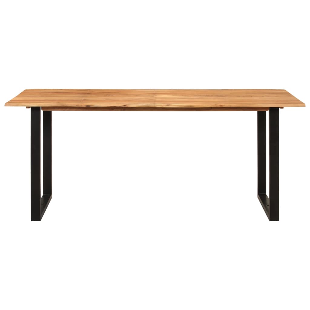 Eettafel 180x90x76 cm massief acaciahout is nu te koop bij PeponiXL, paradijselijk wonen!
