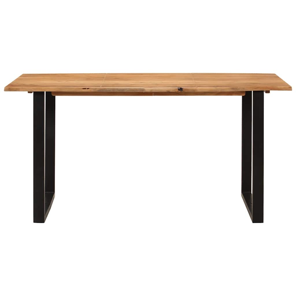 Eettafel 154x80x76 cm massief acaciahout is nu te koop bij PeponiXL, paradijselijk wonen!