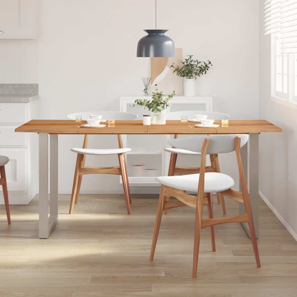 Eettafel 180x90x76 cm massief acaciahout is nu te koop bij PeponiXL, paradijselijk wonen!