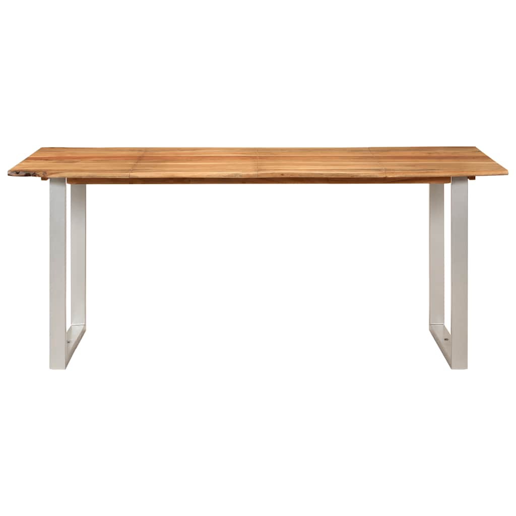 Eettafel 180x90x76 cm massief acaciahout is nu te koop bij PeponiXL, paradijselijk wonen!