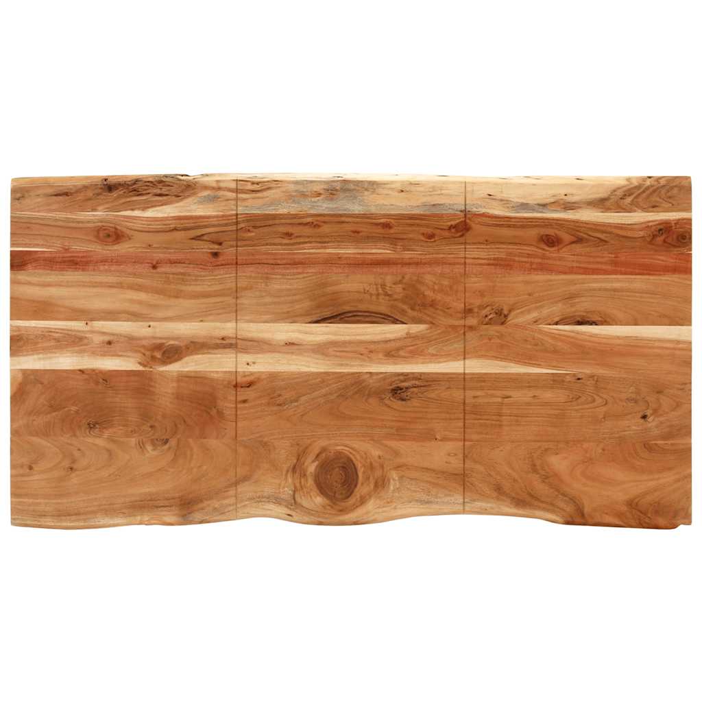 Eettafel 154x80x76 cm massief acaciahout is nu te koop bij PeponiXL, paradijselijk wonen!