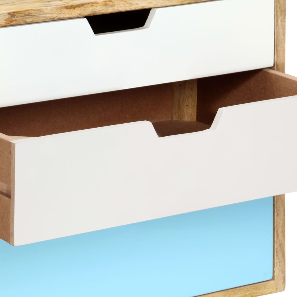 Nachtkastje 47x35x63 cm massief mangohout is nu te koop bij PeponiXL, paradijselijk wonen!