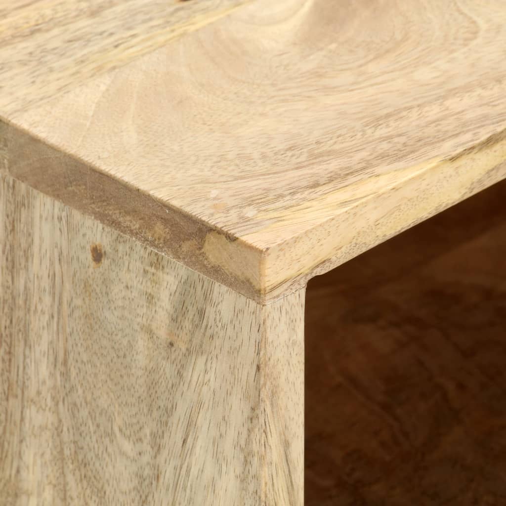 Salontafel 90x50x40 cm massief mangohout is nu te koop bij PeponiXL, paradijselijk wonen!