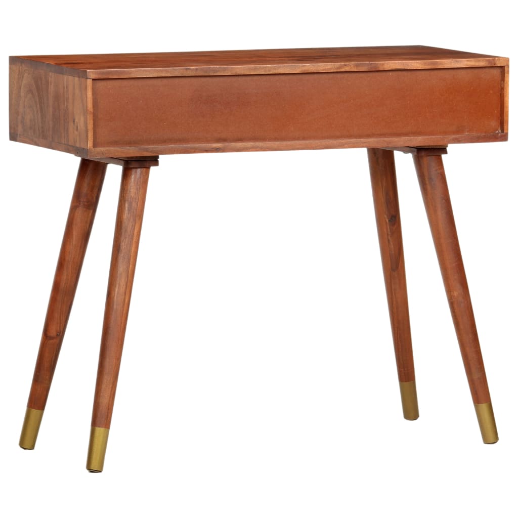 Wandtafel 90x35x76 cm massief acaciahout is nu te koop bij PeponiXL, paradijselijk wonen!