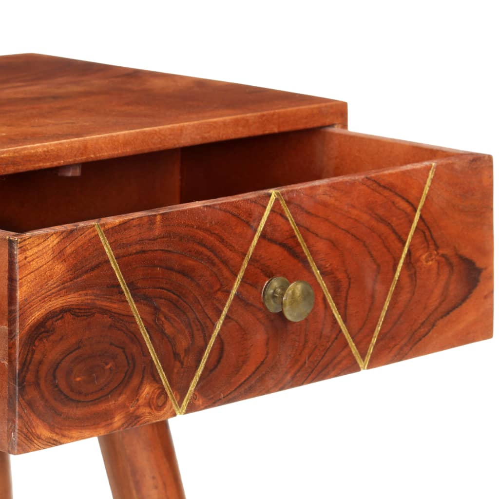 Wandtafel 90x35x76 cm massief acaciahout is nu te koop bij PeponiXL, paradijselijk wonen!