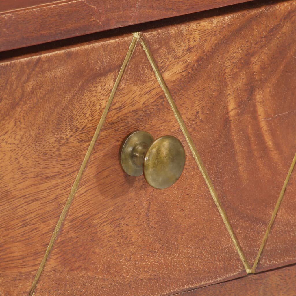 Wandtafel 90x35x76 cm massief acaciahout is nu te koop bij PeponiXL, paradijselijk wonen!