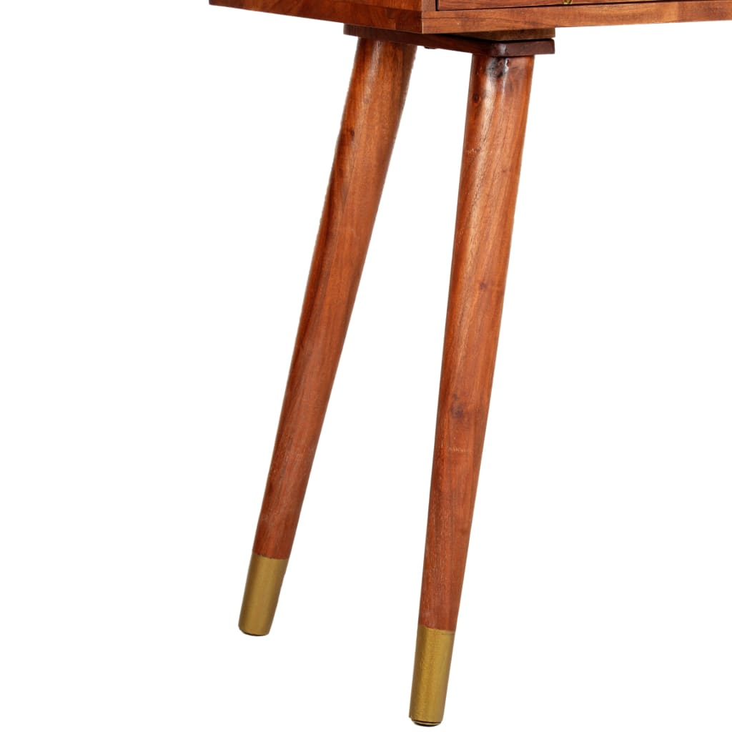Wandtafel 90x35x76 cm massief acaciahout is nu te koop bij PeponiXL, paradijselijk wonen!
