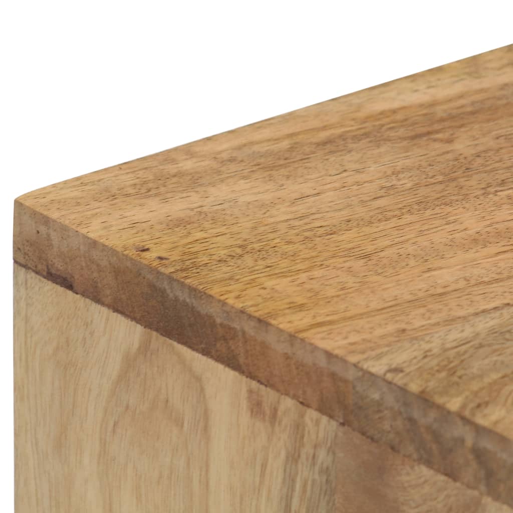 Wandtafel 90x45x75 cm massief mangohout is nu te koop bij PeponiXL, paradijselijk wonen!