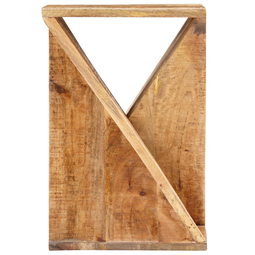 Bijzettafel 35x35x55 cm massief mangohout is nu te koop bij PeponiXL, paradijselijk wonen!