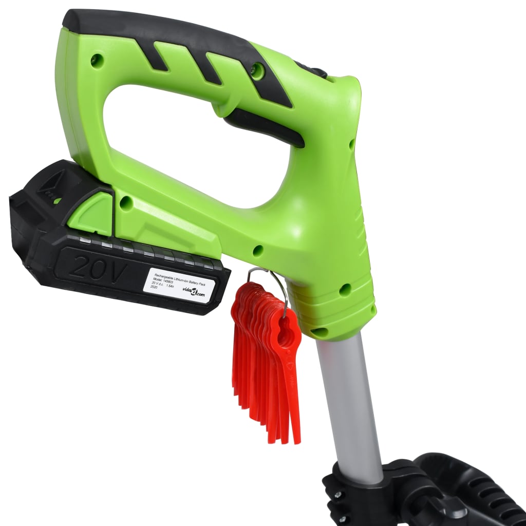Accugrastrimmer met accu 20 V 1500 mAh Li-ion is nu te koop bij PeponiXL, paradijselijk wonen!
