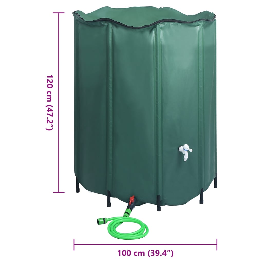 Regenton inklapbaar met tap 1000 L is nu te koop bij PeponiXL, paradijselijk wonen!
