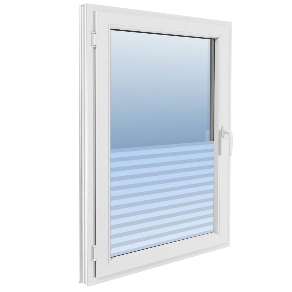 Raamfolie strepenpatroon mat 0,9x100 m PVC is nu te koop bij PeponiXL, paradijselijk wonen!