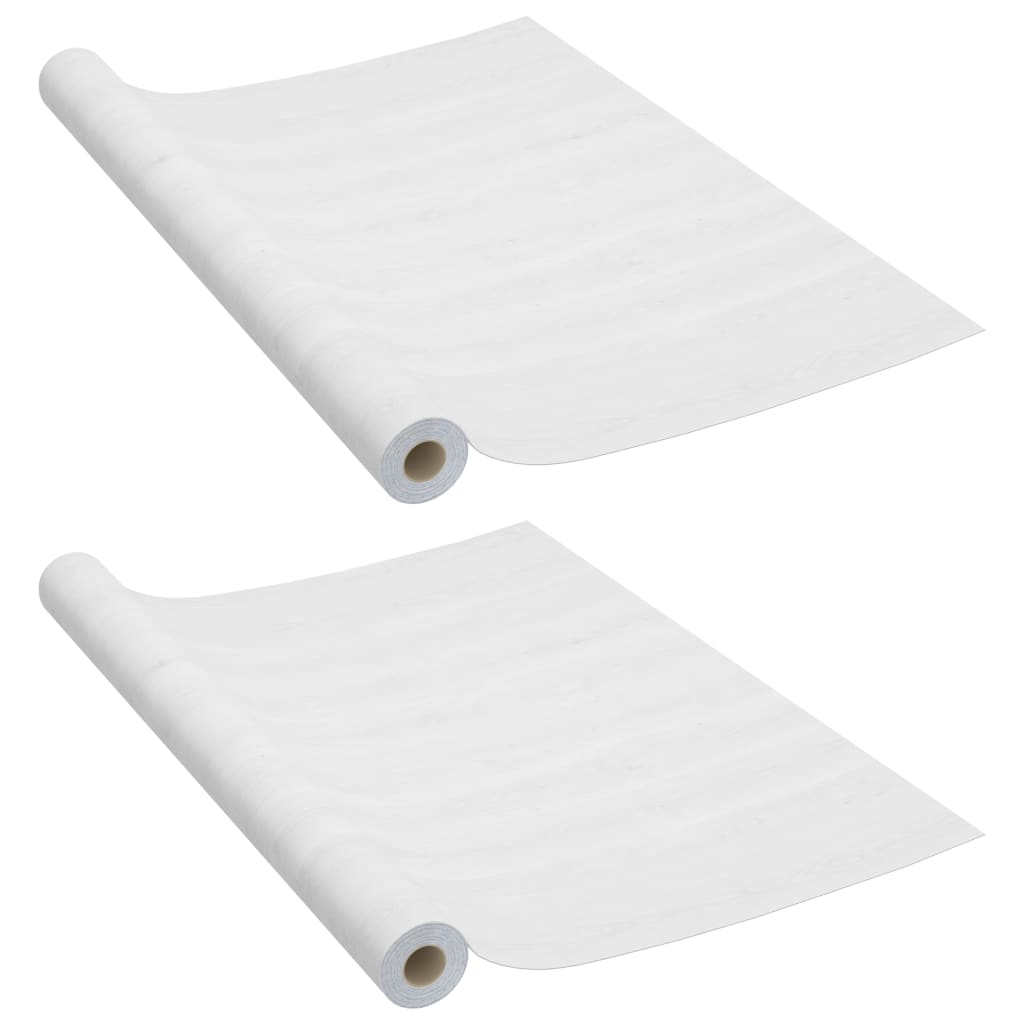 Deurfolies zelfklevend 2 st 210x90 cm PVC withoutkleurig is nu te koop bij PeponiXL, paradijselijk wonen!