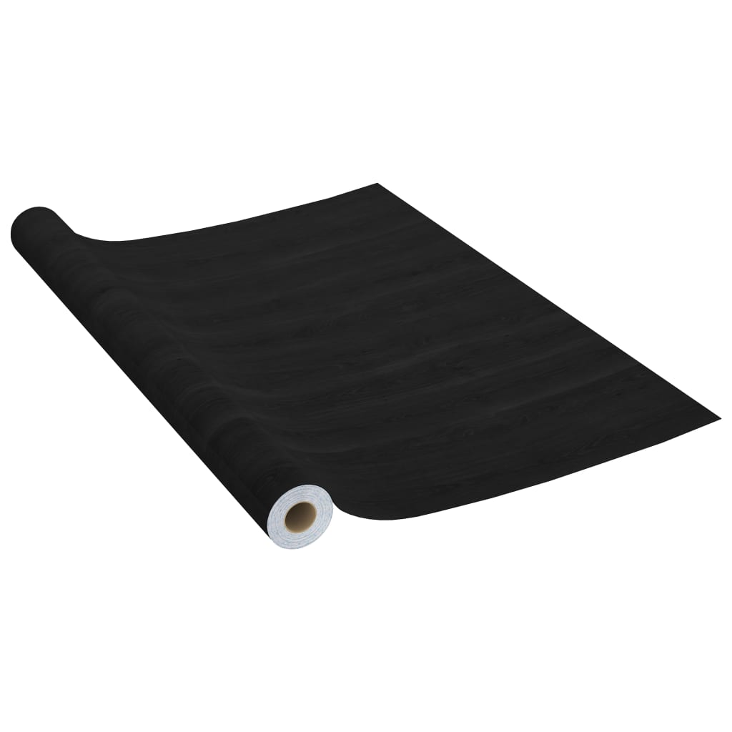 Meubelfolie zelfklevend 500x90 cm PVC donkerhoutkleurig is nu te koop bij PeponiXL, paradijselijk wonen!