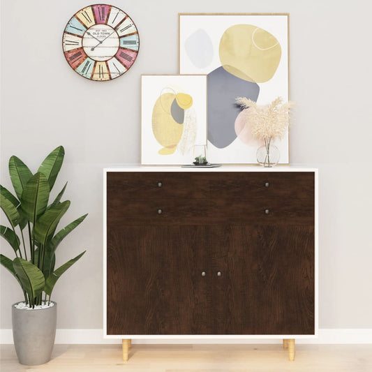 Meubelfolie zelfklevend 500x90 cm PVC donkereikenkleurig is nu te koop bij PeponiXL, paradijselijk wonen!