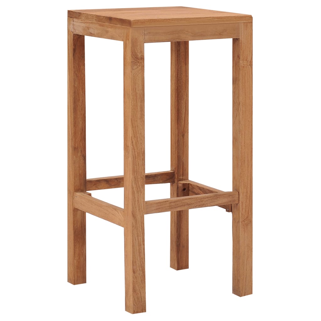 Barkrukken 4 st massief teakhout is nu te koop bij PeponiXL, paradijselijk wonen!