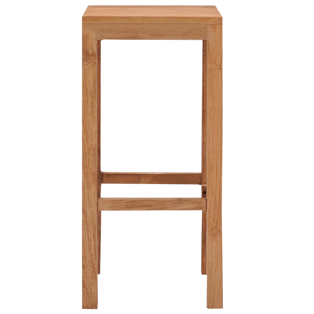 Barkrukken 4 st massief teakhout is nu te koop bij PeponiXL, paradijselijk wonen!