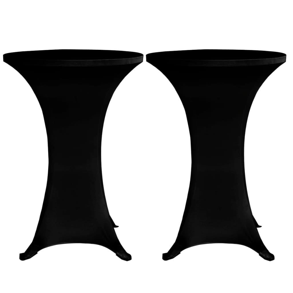 Statafelhoes 4 st stretch Ø70 cm zwart is nu te koop bij PeponiXL, paradijselijk wonen!