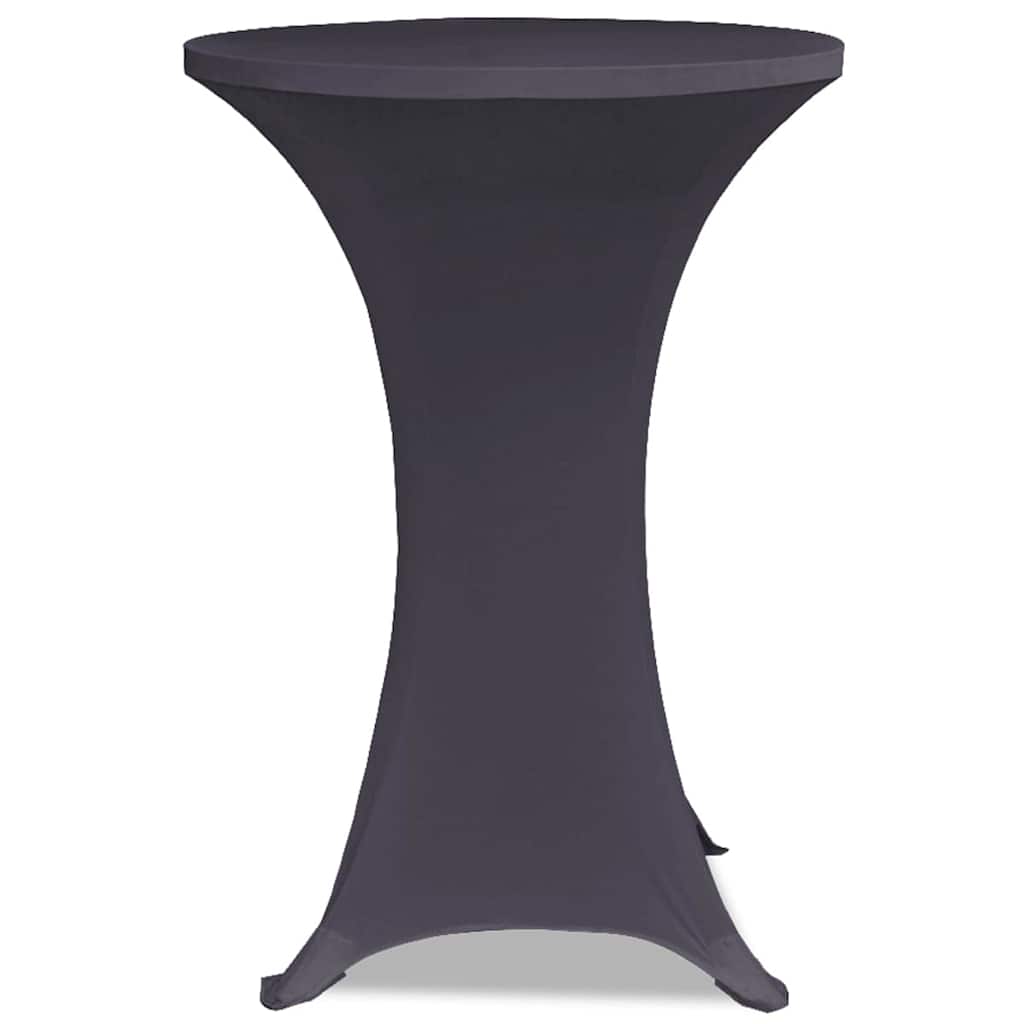 Tafelhoes stretch 4 st 80 cm antraciet is nu te koop bij PeponiXL, paradijselijk wonen!